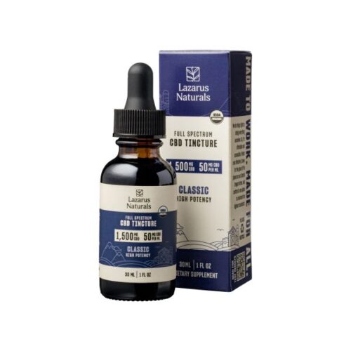 Aceite Extracto Alta Potencia 1500 mg Lazarus Naturals