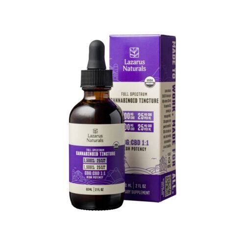 Aceite con Extracto 1:1 1500mg Lazarus Naturals