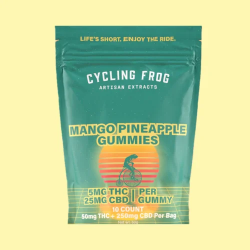 Cycling Frog Gomitas Infusionadas de CBD 25mg + 5mg D9